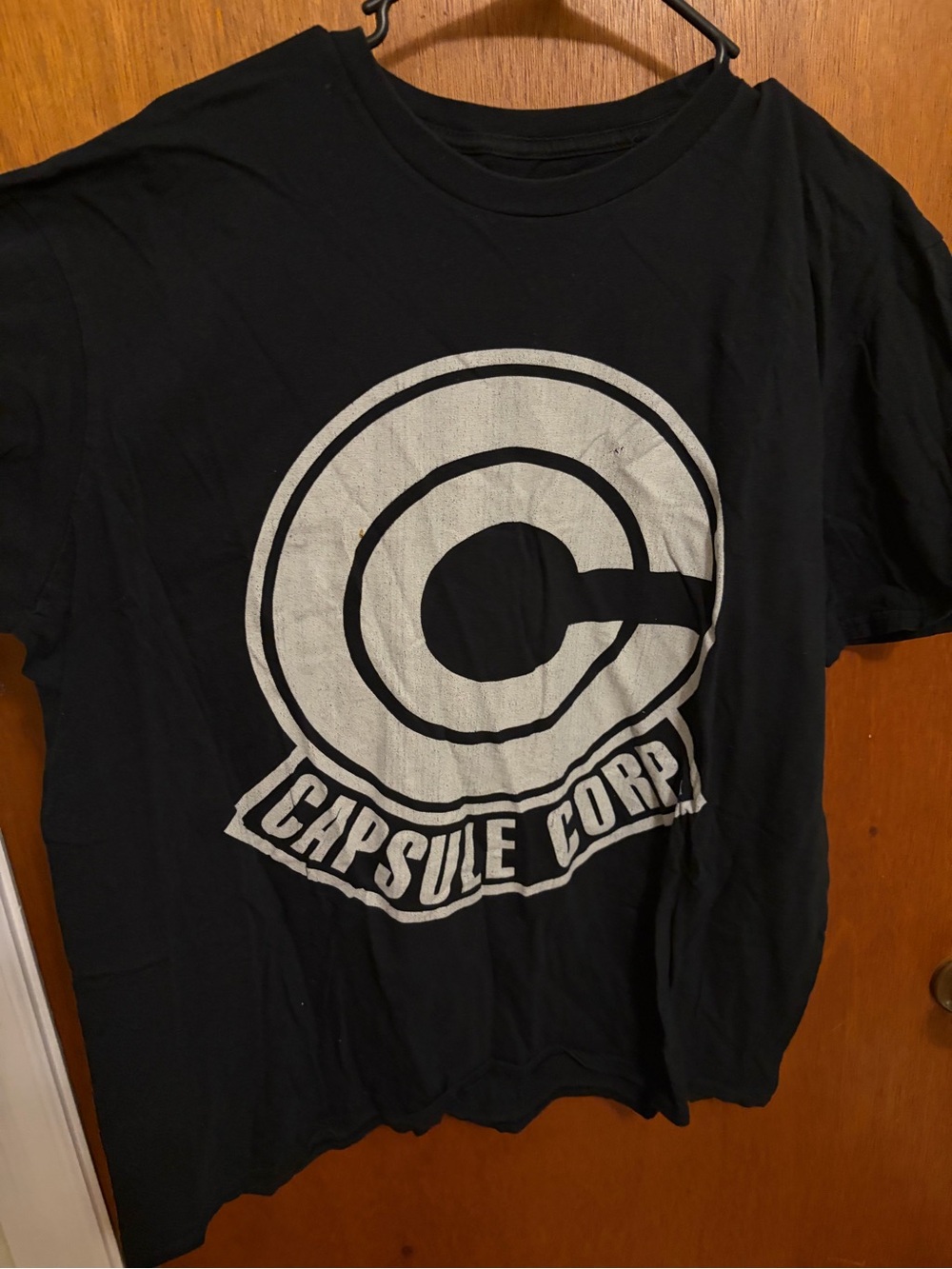 Capsule Corp Graphic Tee in Black & White